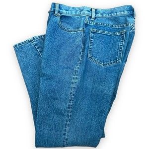 LRL Lauren Ralph Classic Straight Denim Blue Jeans Women’s SIZE 8 100% Cotton